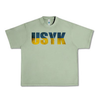 Oil Green USYK Urban Heavy Tee - artisFamous