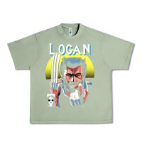 Oil Green old man logan cover Urban Heavy Tee - artisFamous
