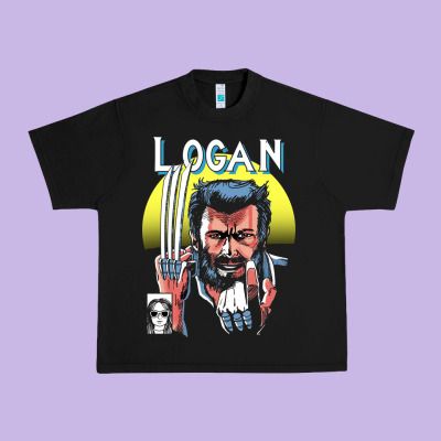 Old Man Logan Cover Urban Heavy Tee Designed By Artisfamous