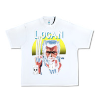 White old man logan cover Urban Heavy Tee - artisFamous