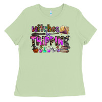Matcha witches be trippin Ladies Tee - CowhideDigitalArt