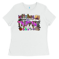 White witches be trippin Ladies Tee - CowhideDigitalArt