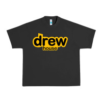 Pigment Black drew smile house Urban Heavy Tee - artisFamous