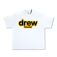 White drew smile house Urban Heavy Tee - artisFamous
