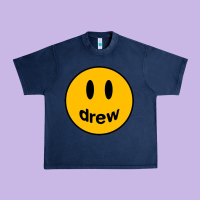 Drew Smile House Urban Heavy Tee Designed By Artisfamous