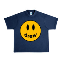 Navy Drew Smile House Urban Heavy Tee - artisFamous