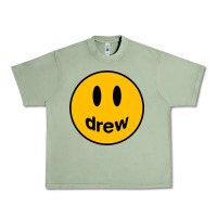Oil Green Drew Smile House Urban Heavy Tee - artisFamous