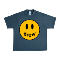 Midnight Navy Drew Smile House Urban Heavy Tee - artisFamous