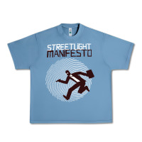 Pebble Blue streetlight manisfesto vertigo Urban Heavy Tee - artisFamous