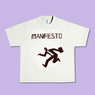 Streetlight Manisfesto Vertigo Urban Heavy Tee Designed By Artisfamous