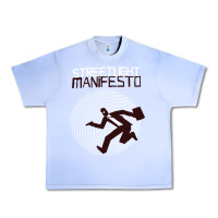 Grape Ice streetlight manisfesto vertigo Urban Heavy Tee - artisFamous