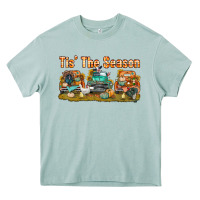 Thanksgiving Tis' The Season With Trucks Bbs Heavy Core Tee | Teevron