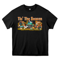 Black thanksgiving tis' the season with trucks bbs Heavy Core Tee - BundleAndBundleShop