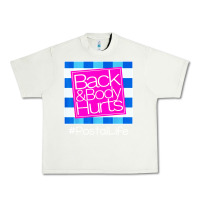 Pistachio back and body hurts Urban Heavy Tee - artisFamous