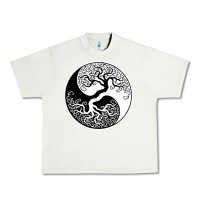 Pistachio tree of life yin yang Urban Heavy Tee - artisFamous