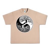 Burro tree of life yin yang Urban Heavy Tee - artisFamous