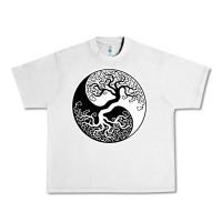 Lunar Rock tree of life yin yang Urban Heavy Tee - artisFamous