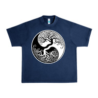 Tree Of Life Yin Yang Urban Heavy Tee | Teevron