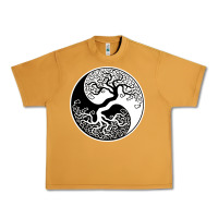 Peanut Butter tree of life yin yang Urban Heavy Tee - artisFamous