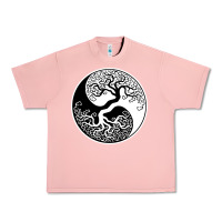 Salmon tree of life yin yang Urban Heavy Tee - artisFamous