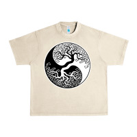 Sandshell tree of life yin yang Urban Heavy Tee - artisFamous
