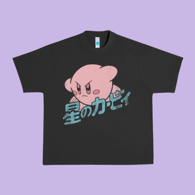 Funny Kirby Kanji Urban Heavy Tee Designed By Artisfamous