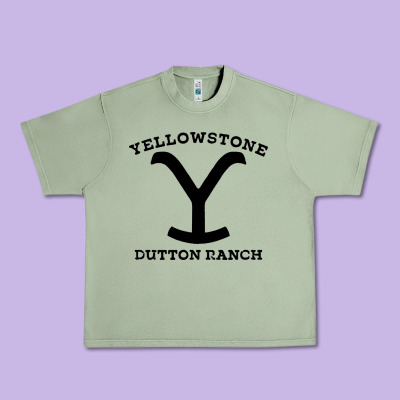 Black Stone Dutton Ranch Urban Heavy Tee Designed By Artisfamous
