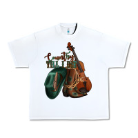 White Country Till I Die Urban Heavy Tee - Jasminsmagicworld