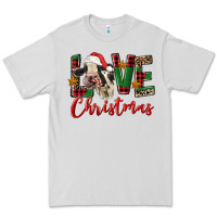 Dove Grey love christmas holstein heifer Premium Tee - FaDigitalArtStudio