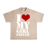 French Oak i heart my girlfriend shirt Urban Heavy Tee - artisFamous