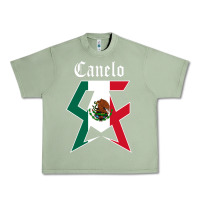 Oil Green canelo alvarez Urban Heavy Tee - artisFamous