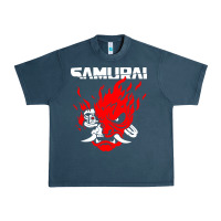 Midnight Navy cyberpunk 2077 Urban Heavy Tee - artisFamous