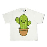 Pistachio happy cactus hug me please Urban Heavy Tee - artisFamous