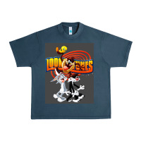 Midnight Navy cartoon Urban Heavy Tee - artisFamous