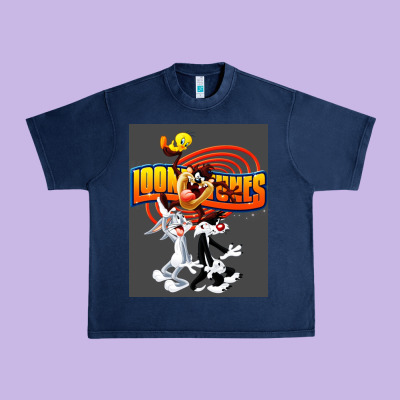 Cartoon Urban Heavy Tee Designed By Artisfamous