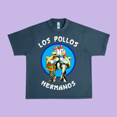 Los Pollos Hermanos Classic Urban Heavy Tee Designed By Artisfamous