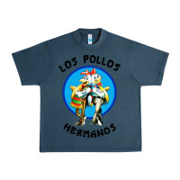 Midnight Navy los pollos hermanos classic Urban Heavy Tee - artisFamous