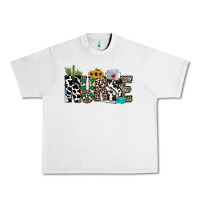 Lunar Rock nurse leopard and cowhide Urban Heavy Tee - CowhideDigitalArt
