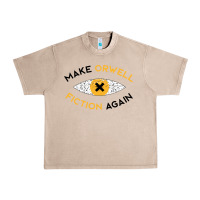 French Oak make orwell fiction again Urban Heavy Tee - artisFamous