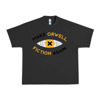 Pigment Black make orwell fiction again Urban Heavy Tee - artisFamous