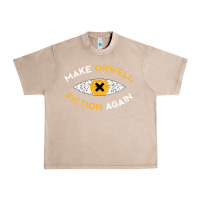 French Oak make orwell fiction again Urban Heavy Tee - artisFamous