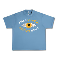Pebble Blue make orwell fiction again Urban Heavy Tee - artisFamous