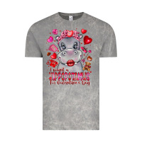 Cloud Rock i want hippopotamus for valentines day Vintage Tee - CowhideDigitalArt