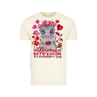 Vintage Arctic i want hippopotamus for valentines day Vintage Tee - CowhideDigitalArt