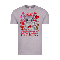 Vintage Zinc i want hippopotamus for valentines day Vintage Tee - CowhideDigitalArt