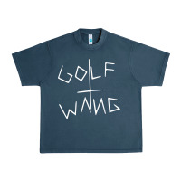 Midnight Navy golf wang burgundy Urban Heavy Tee - artisFamous