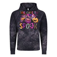 Cloud Black wicked cute too cute to spook Vintage Hoodie - BarkalooDesign