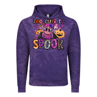 Cloud Purple wicked cute too cute to spook Vintage Hoodie - BarkalooDesign