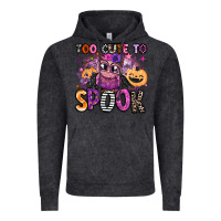 Vintage Black wicked cute too cute to spook Vintage Hoodie - BarkalooDesign