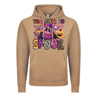 Vintage Coffee wicked cute too cute to spook Vintage Hoodie - BarkalooDesign